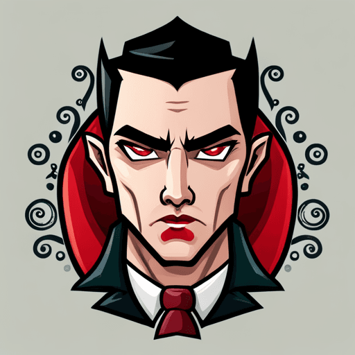 Man in scary mask